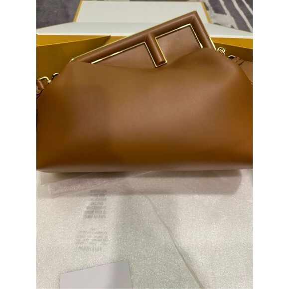 Fendi First Medium Nappa Shiny Cara- Authentic - Picture 4 of 11